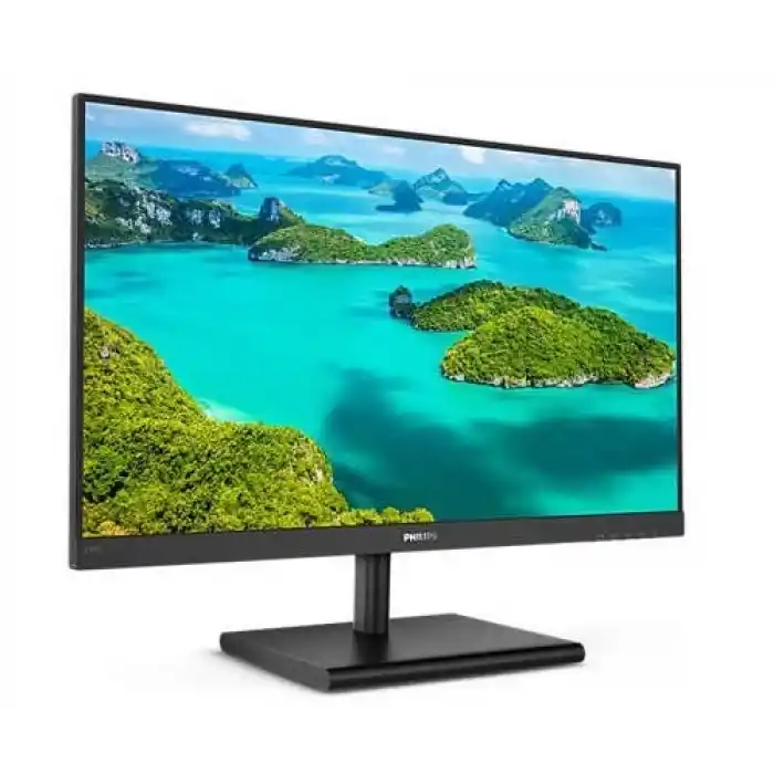 PHILIPS 245E1S ELine 23.8 LED IPS 4ms 75Hz 2560x1440 QHD VGA HDMI DP (Vesa) AMD Free-Sync Siyah Monitör
