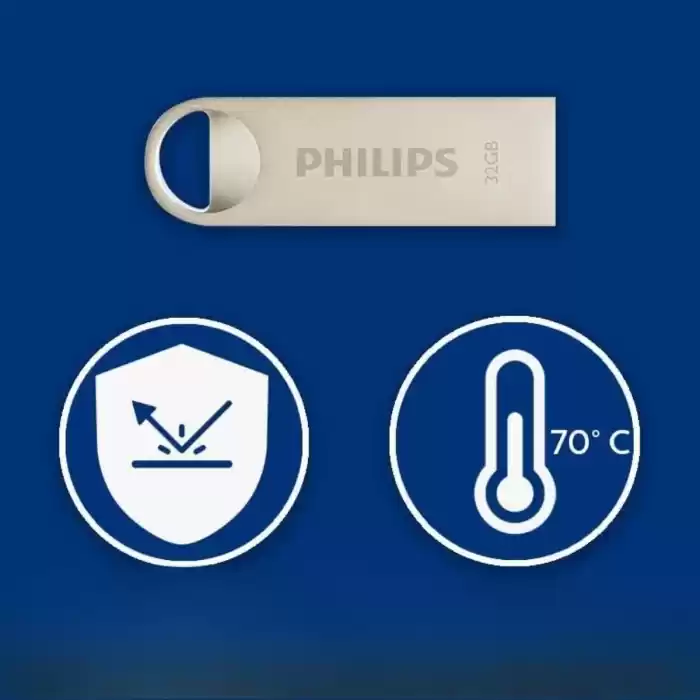 PHILIPS 32GB USB 2.0 25/10MB/S FM32FD160B/00
