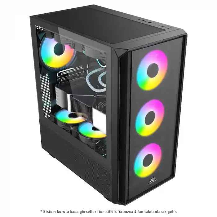 POWER BOOST JBST-PBP3602BB 850W 80+ Bronze Siyah Mid Tower ATX Kasa
