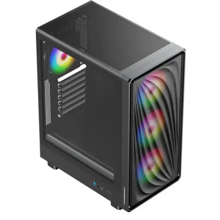 POWER BOOST PB-A5065B 600W 80+ Bronze Siyah Mesh Panel Full Tower E-ATX Kasa