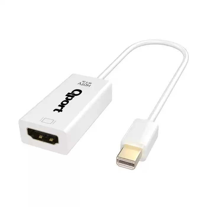 QPORT Q-DP-HDM MINI DISPLAY PORT TO HDMI ÇEVİRİCİ