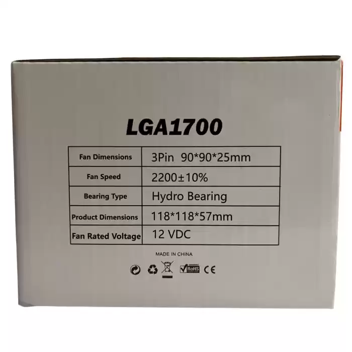 REDROCK RR F1700 1700p CPU Fanı