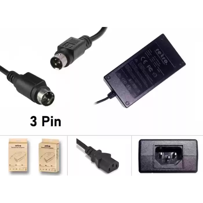 RETRO 24V 2.5A 60W 3 Pin Güç Adaptörü RPA-AC245