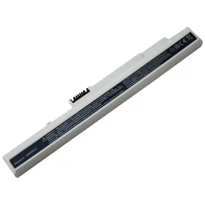 RETRO Acer Aspire One A110, A150, ZG5 Notebook Bataryası - Beyaz - 3 Cell