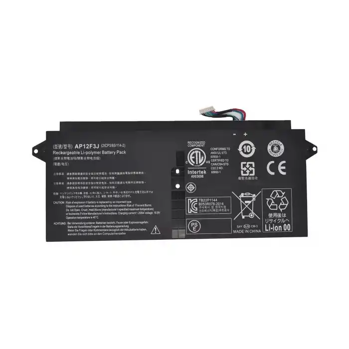RETRO Acer Aspire S7-391, AP12F3J Notebook Bataryası