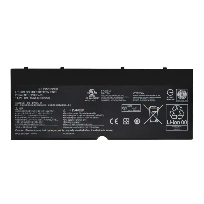 RETRO Fujitsu LifeBook U745, FPCBP425 Notebook Bataryası