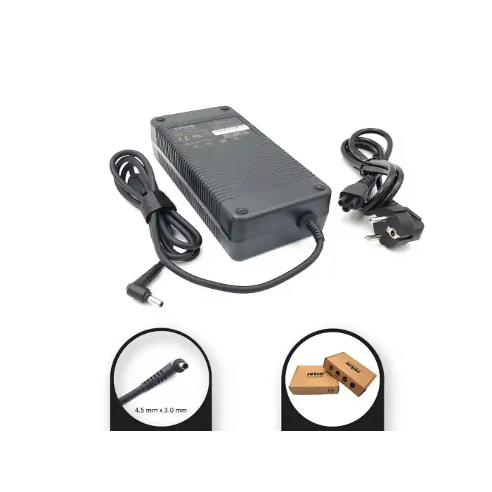RETRO Hp Compaq 230W Pinli Uç 4.5mm Notebook Adaptör RPA-AC335