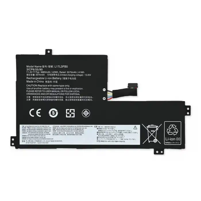 RETRO Lenovo L17L3PB0 Notebook Bataryası - Ver.1
