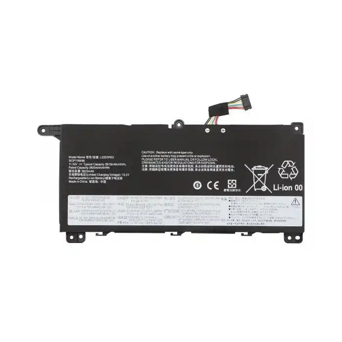 RETRO Lenovo L22D3PE0 Notebook Bataryası