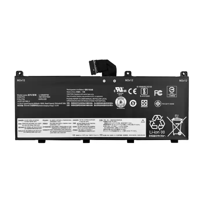RETRO Lenovo ThinkPad P53, L18M6P90 Notebook Bataryası