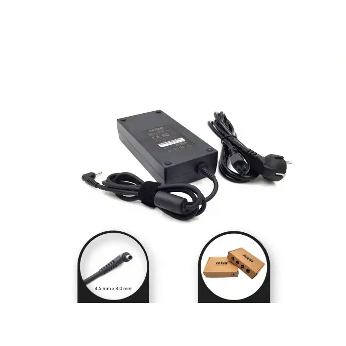 RETRO MSI 20V 9A 180W 4.5mm Pinli Uç Notebook Adaptör RPA-AC333