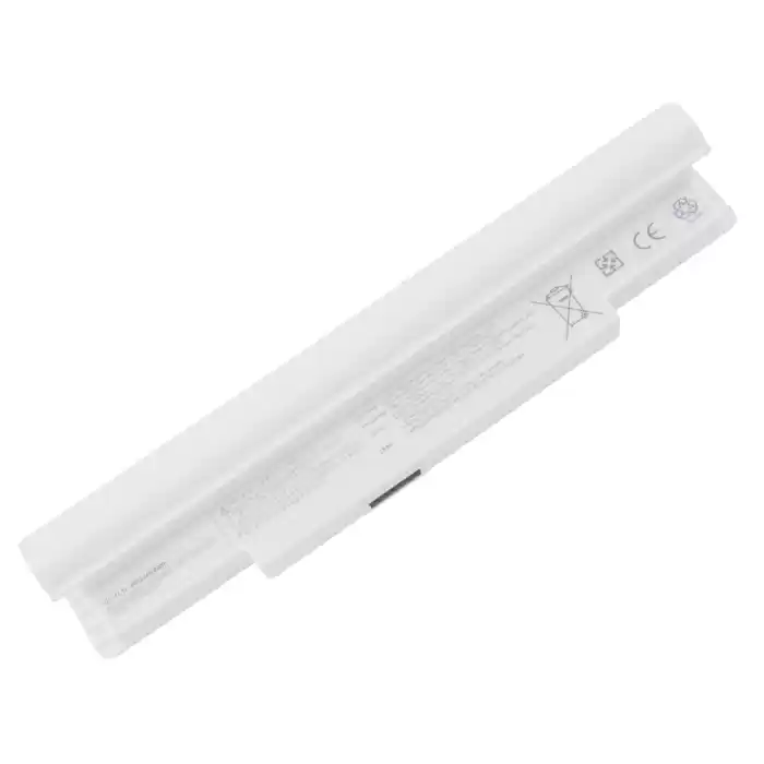 RETRO Samsung NC10, NC20, N120, N140, N510 Notebook Bataryası - Beyaz - 6 Cell