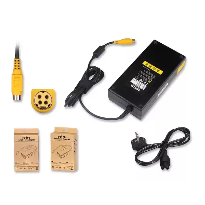 RETRO Toshiba Dynabook 19V 9.5A 180W 4 Pin Notebook Adaptörü RNA-TS10