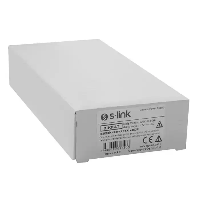 S-LINK SL-KA67 12V 7 Amper Metal Adaptör