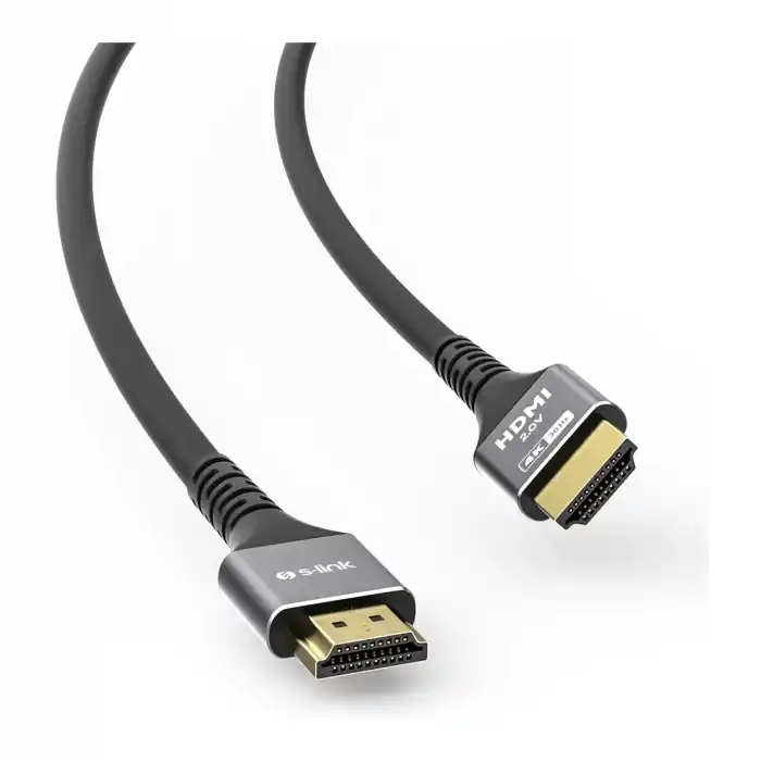 S-LINK SLX-HD4K30 19+1 HDMI to HDMI 30M Metal v2.0 4K (4096*2160) 30Hz Kablo