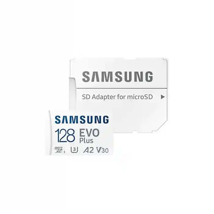 Samsung Evo Plus MB-MC128SA Class 10 UHS-I U3 A2 V30 128 GB Micro SD Kart