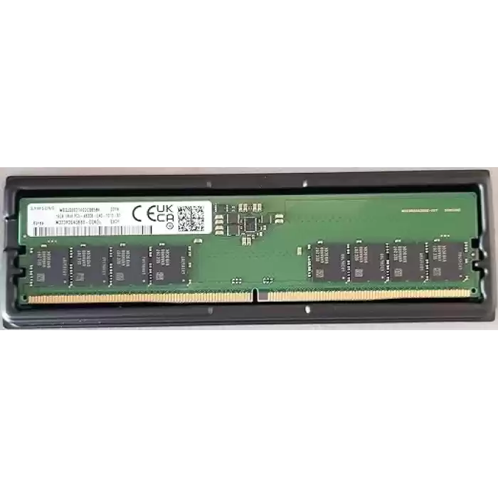 SAMSUNG M323R2GA3BB0-CQKOD 16GB (Tek Parça) 4800Mhz DDR5 PC Bellek