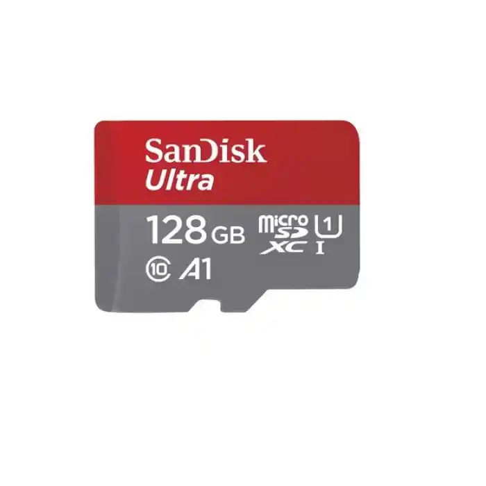SanDisk Ultra SDSQUAB-128G-GN6MN Class 10 UHS-I U1 A1 128 GB Micro SD Kart 140 mbs