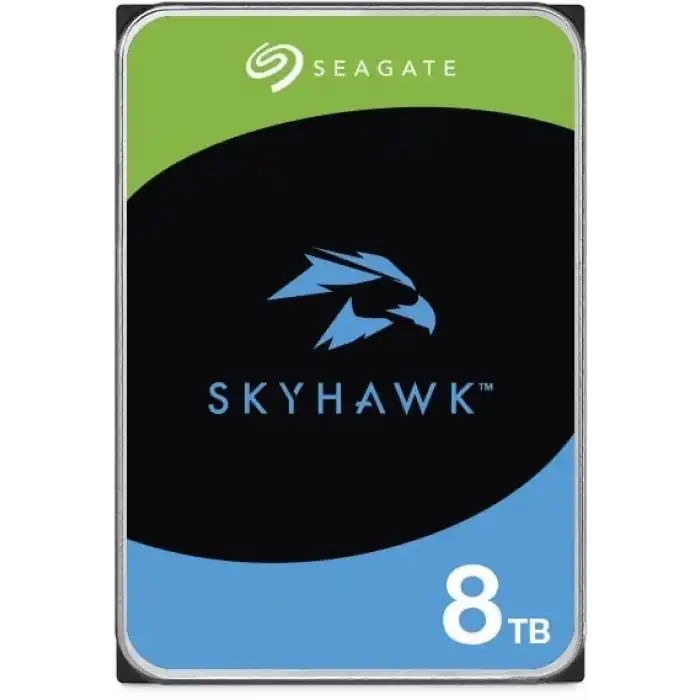 SEAGATE SKYHAWK 8 TB 256MB 5400RPM SATA3.0  7/24 DVR,NVR için  Güvenlik HDD