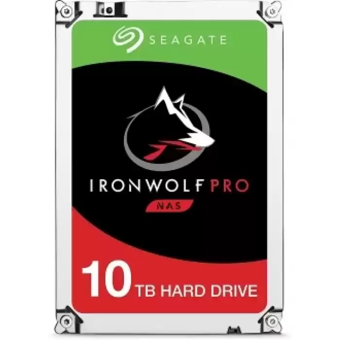 SEAGATE ST10000NT001 IRONWOLF PRO 3.5 10TB 7200rpm 256mb Sata 7/24 NAS Harddisk