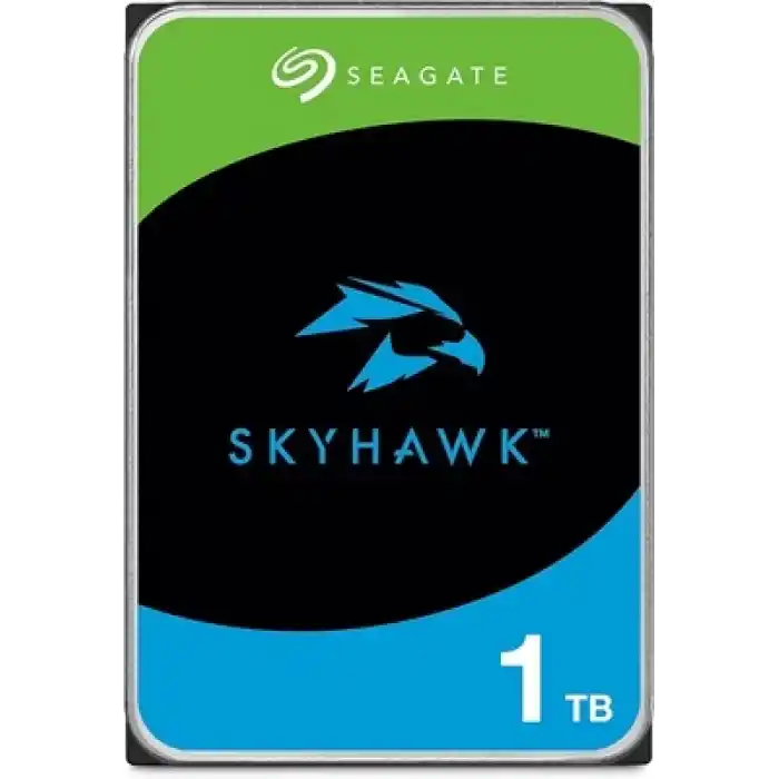 SEAGATE ST1000VX013 SKYHAWK 3.5 1TB 5400rpm 256mb SATA (TR Seagate Garantili) 7/24 Harddisk