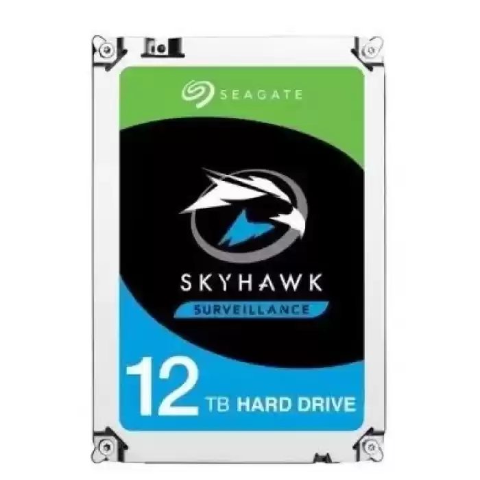 SEAGATE ST12000VE001 SKYHAWK 3.5 12TB 7200rpm 256mb SATA 7/24 Harddisk