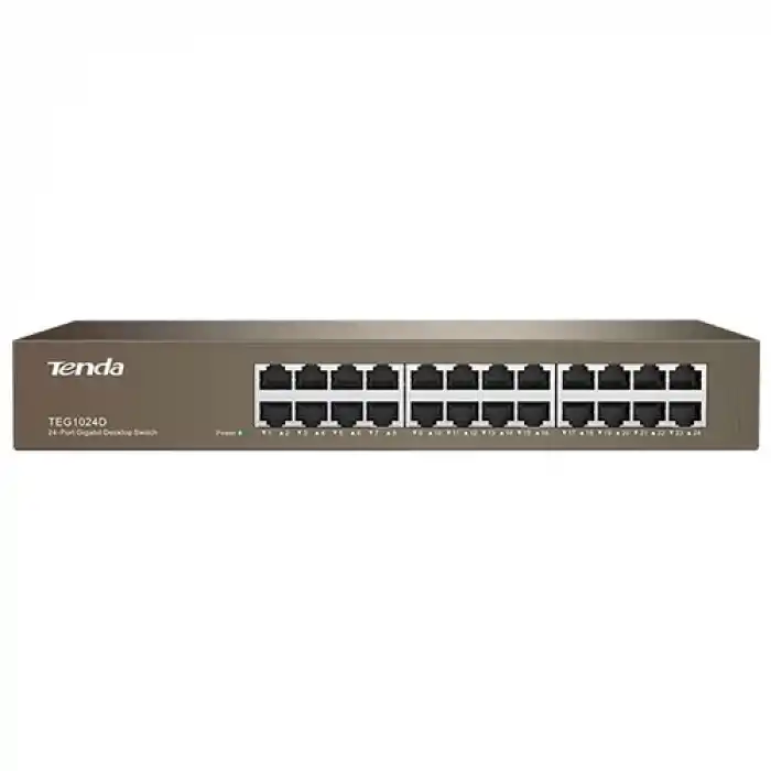 TENDA TEG1024D 24PORT 10/100/1000 YÖNETİLEMEZ SWITCH