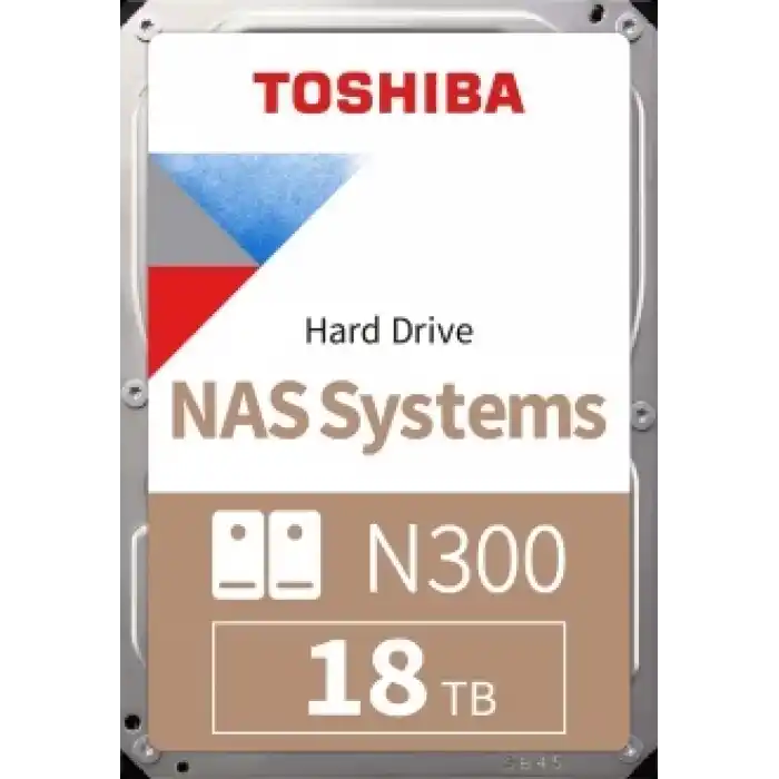 TOSHIBA HDWG51EUZSVA N300 3.5 14TB 7200rpm 512MB Sata 7/24 NAS Harddisk