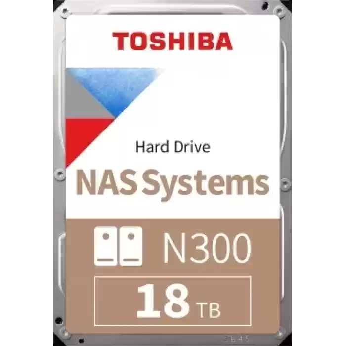 TOSHIBA HDWG51EUZSVA N300 3.5 14TB 7200rpm 512MB Sata 7/24 NAS Harddisk