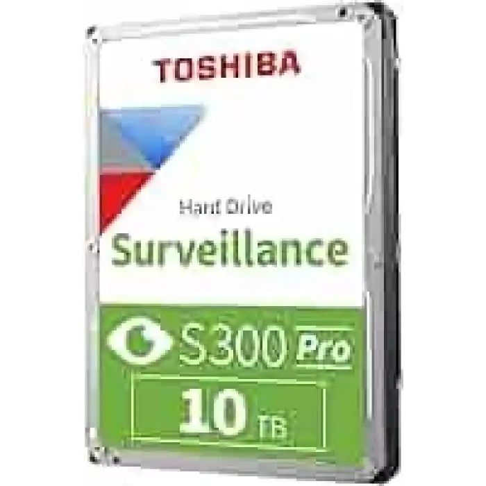 TOSHIBA MD10ADA10TV S300 PRO 3.5 10TB 7200rpm 512MB SATA 7/24 Harddisk