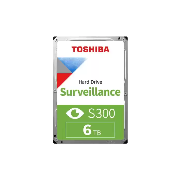 TOSHIBA S300  6 TB 5400RPM 256MB 7/24 DVR,NVR için Güvenlik HDD
