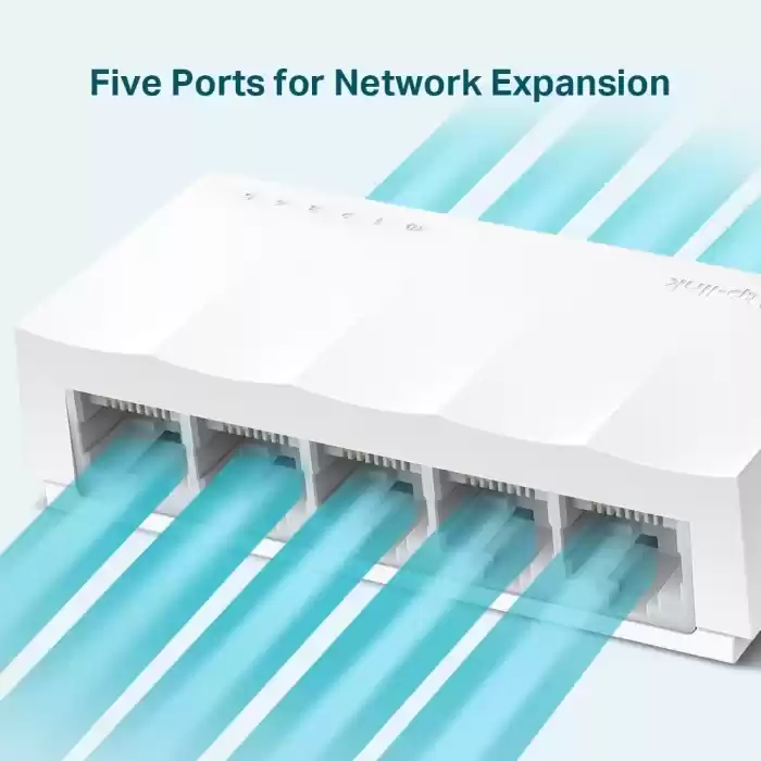 TP-LINK LS1005 5PORT 10/100 YÖNETİLEMEZ SWITCH