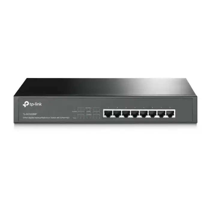 TP-LINK TL-SG1008MP 8PORT 10/100/1000 YÖNETİLEMEZ POE SWITCH