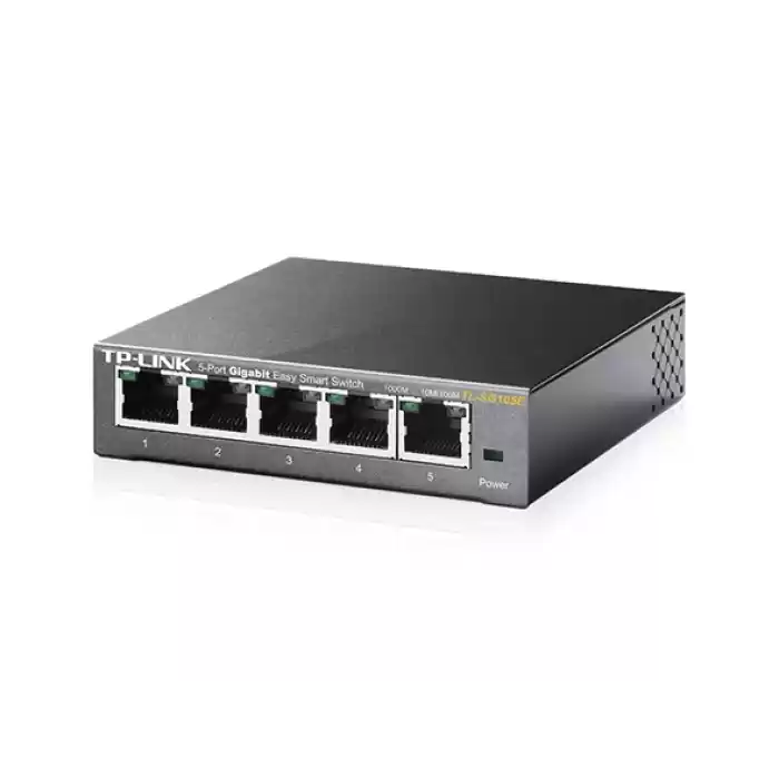 TP-LINK TL-SG105E 5PORT 10/100/1000 YÖNETİLEBİLİR SWITCH