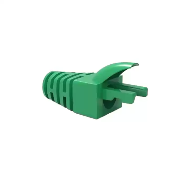 TRKLink PVC RJ45 BOOTS KONNEKTÖR YEŞİL JACK KILIFI 50 li PAKET