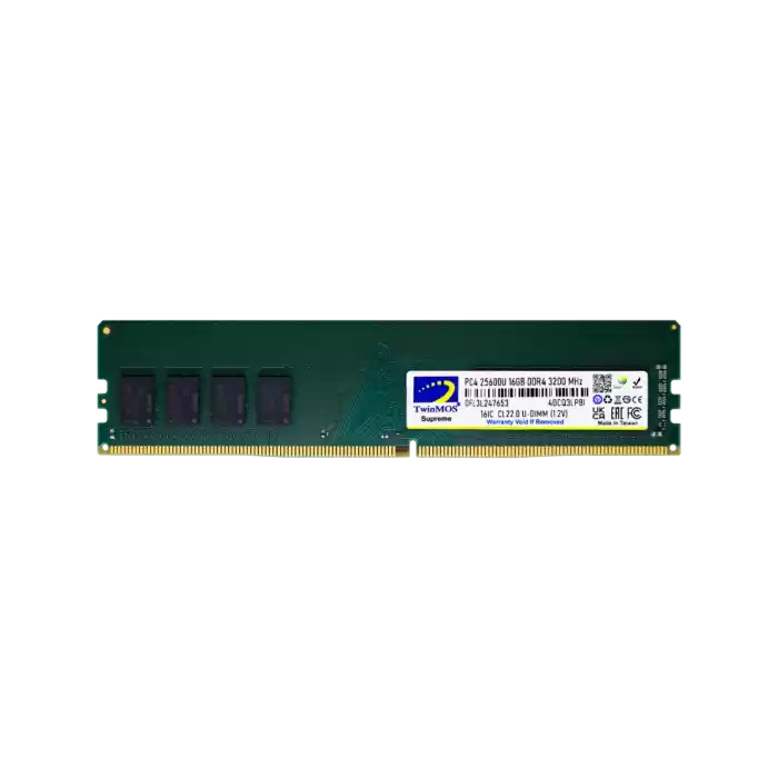 TWINMOS MDD416GB3200D 16GB (Tek Parça) 3200Mhz DDR4 PC Bellek