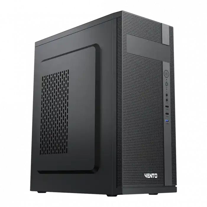 VENTO VS115F 550W Siyah Mid Tower ATX Kasa