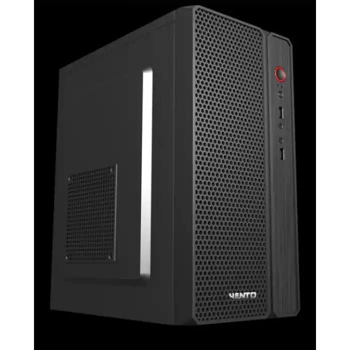 VENTO VS118S 400W Peak Siyah Mini Tower M-ATX Kasa
