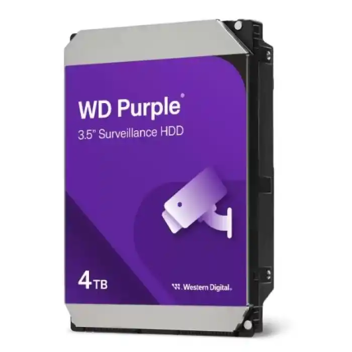 WESTERN DIGITAL WD43PURZ PURPLE 3.5 4TB 5400rpm 256mb SATA 7/24 Harddisk