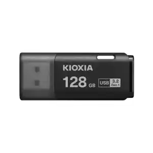 128 USB 3.2 GEN1 KIOXIA SİYAH USB BELLEK LU301K128GG4
