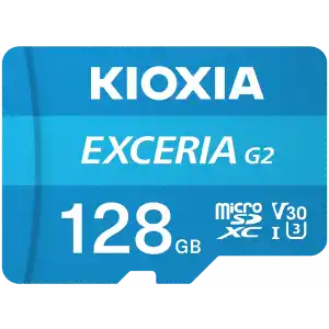 128GB MICRO SDXC C10 100MB/s KIOXIA LMEX2L128GG2