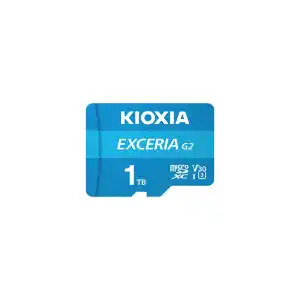 1TB KIOXIA EXCERIA G2 MICRO SDXC U3 V30 4K 100 MB/s LMEX2L001TG2