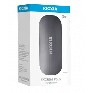 2TB KIOXIA EXCERIA PLUS G2 USB 3.2 1050/1000 MB/s LXD10S002TG8