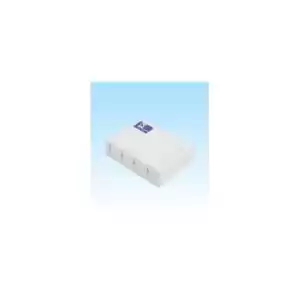 4 port sıva üstü priz kutusu, toz kapaklı, boş
