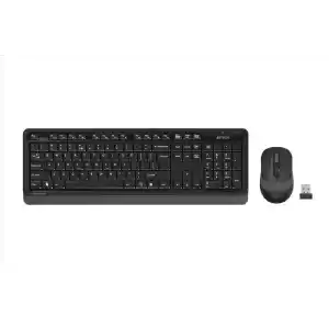 A4 TECH FG1010 Q Türkçe Kablosuz Gri 2000dpi Klavye+ Mouse