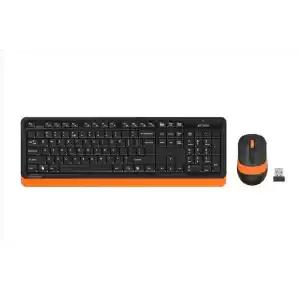 A4 TECH FG1010 Q Türkçe Kablosuz Turuncu 2000dpi Klavye+ Mouse