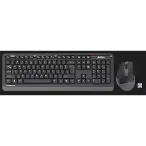 A4 TECH FG1035 Q Türkçe Kablosuz Gri 2000dpi Klavye+ Mouse