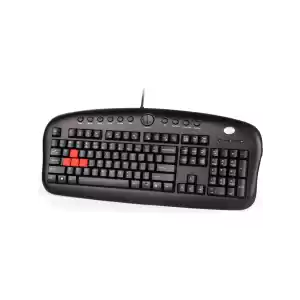 A4 TECH KB-28G Q USB SİYAH MULTİMEDYA GAMER KLAVYE