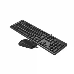 A4 TECH KR-3330 Q Türkçe USB Standart Siyah Klavye+ Mouse