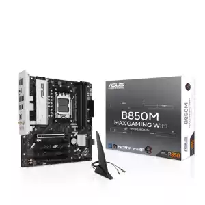 ASUS B850M MAX GAMING WIFI DDR5 8000 DP HDMI 3xM2 AURA RGB mATX